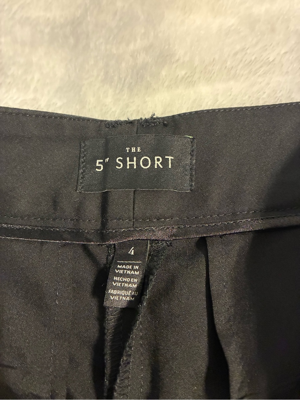White House Black Market Black Tailored Dress Shorts - Picture 3 of 5